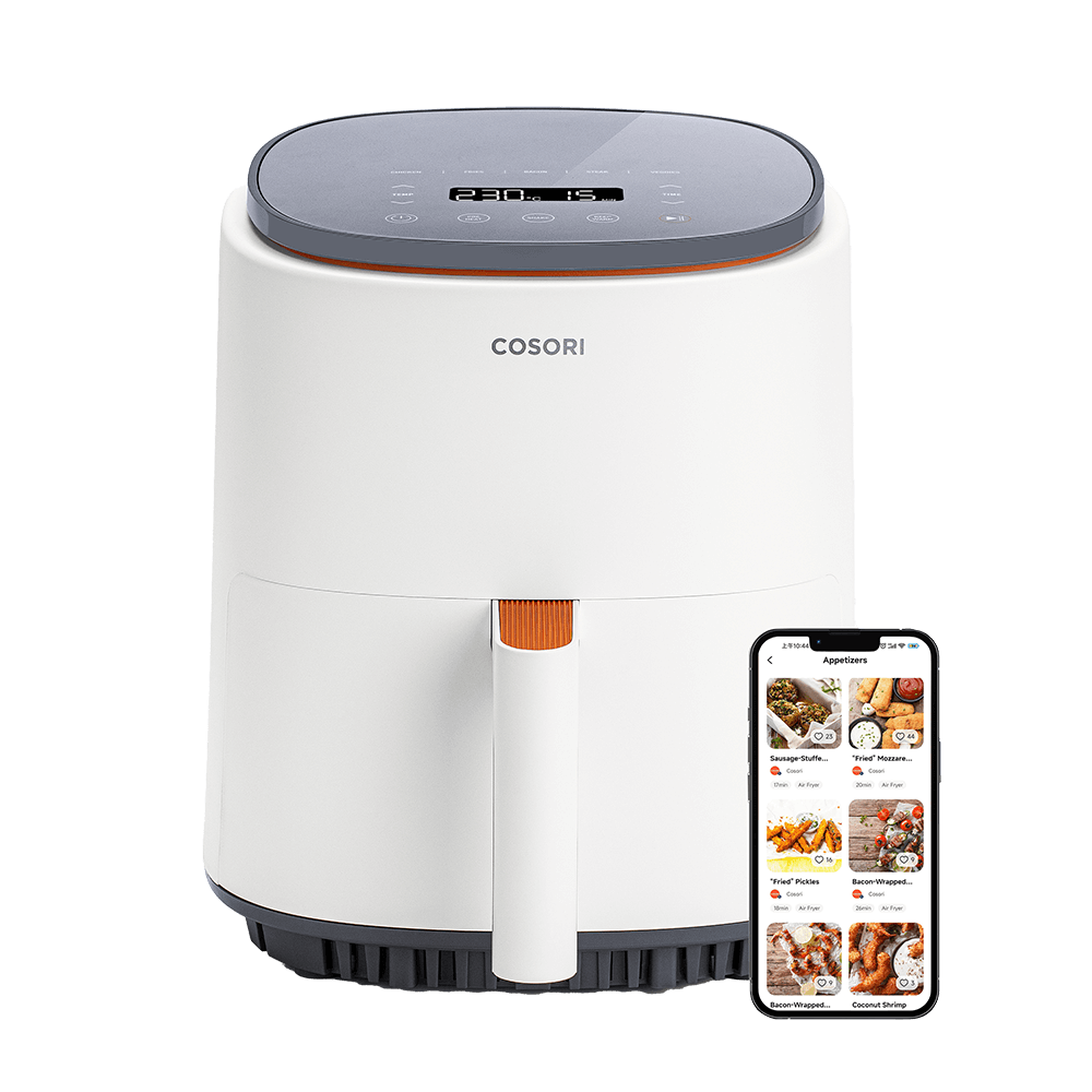  COSORI Air Fryer TurboBlaze 6.0-Quart Compact Airfryer that  Roast & Air Fryer Accessories : Home & Kitchen